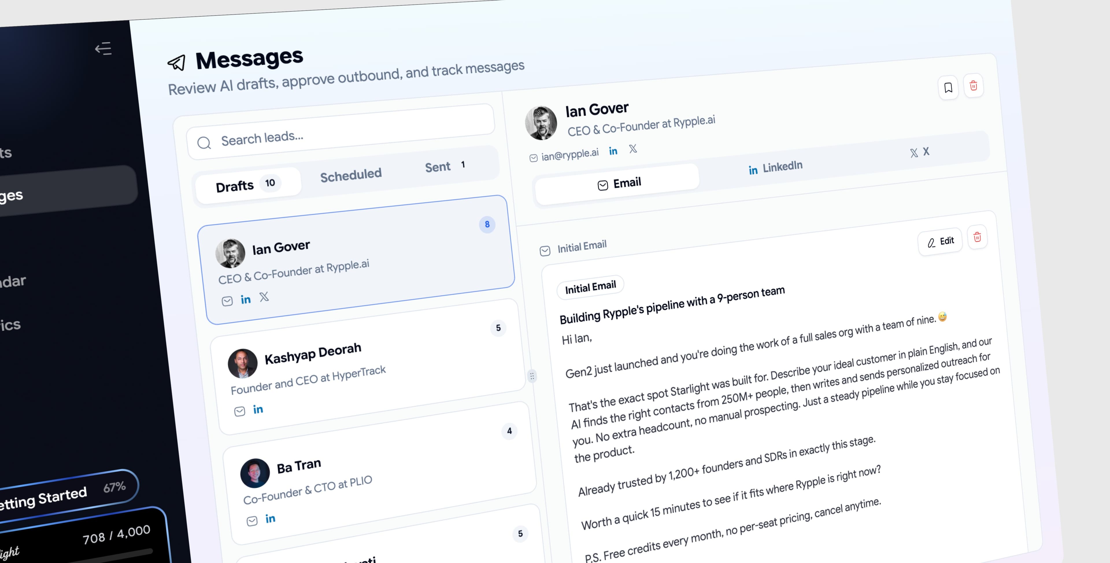 Automated Outreach